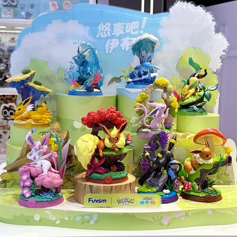 

Hot Sale Funism Pokemon Eevee Series V3 Blind Box Trendy Toys Desktop Decoration Figurine Figurine Christmas Birthday Gifts