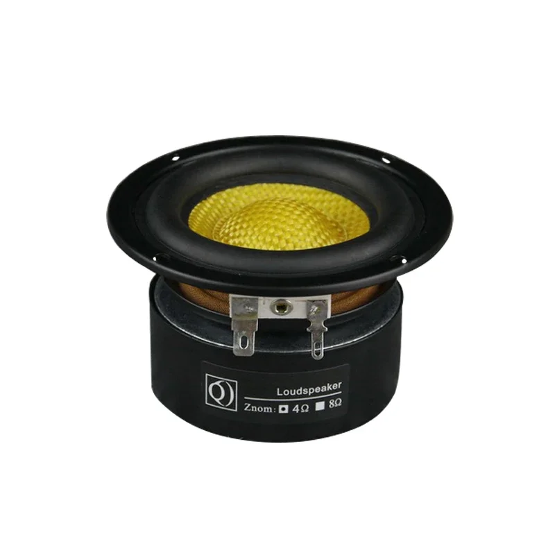 

50W 4Ohm Subwoofer Speaker 3 Inch Deep Bass Loudspeaker Fiber Glass Super Subwoofer Loudspeaker Powerful Low Frequency DIY