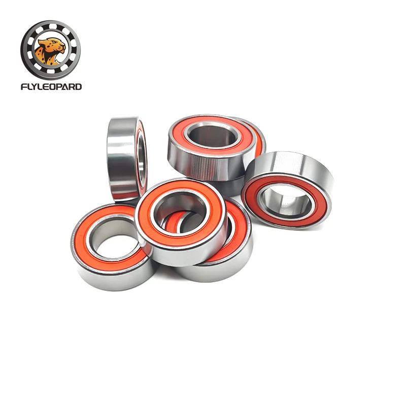 2PCS 163110RS Ball Bearing 16x31x10 mm ABEC-7 Chrome Steel Double Sealed 163110RS Bicycle Bearings For IRD Bottom Brackets