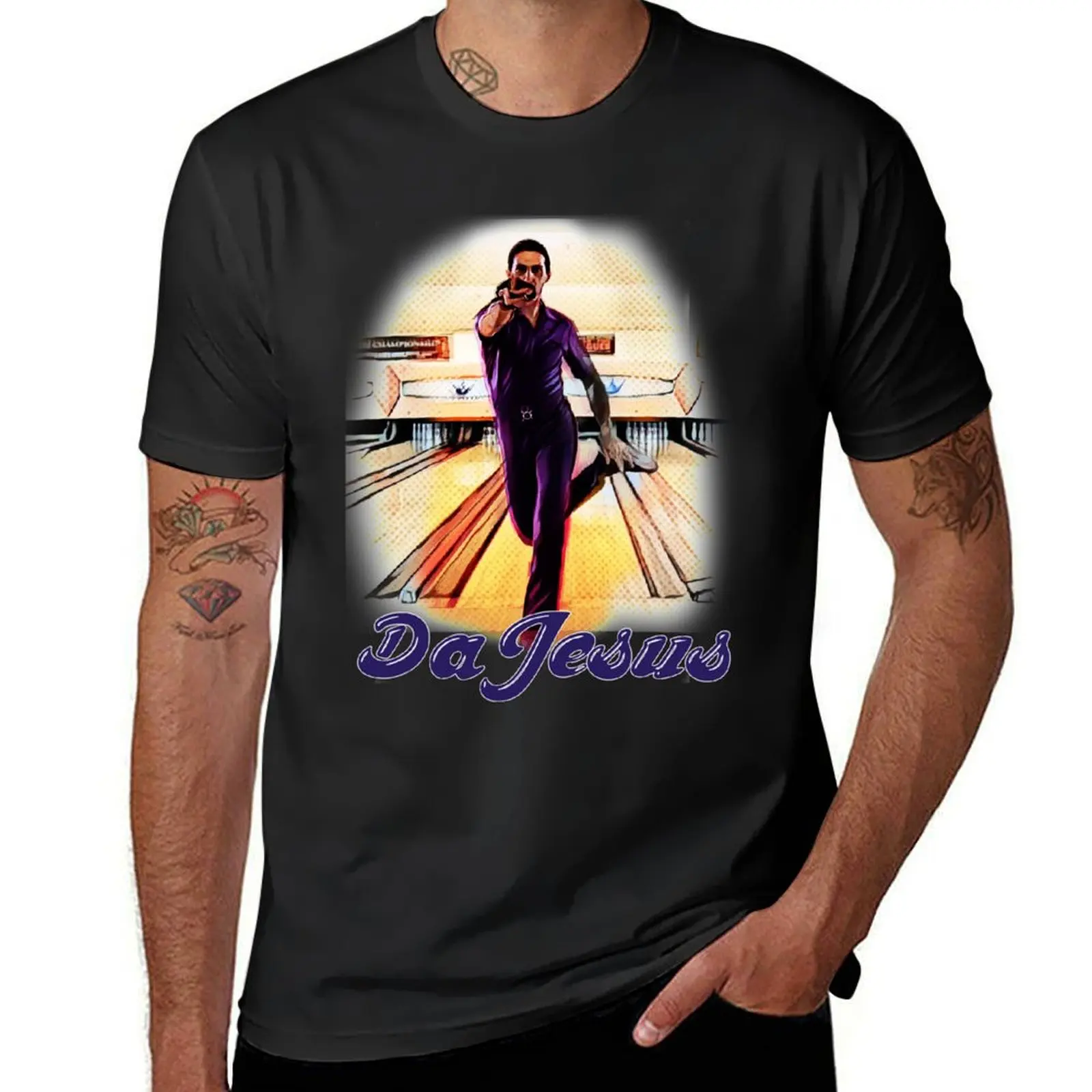 

da Jesus- the big lebowski T-Shirt Aesthetic clothing blacks heavyweights heavyweight t shirts for men