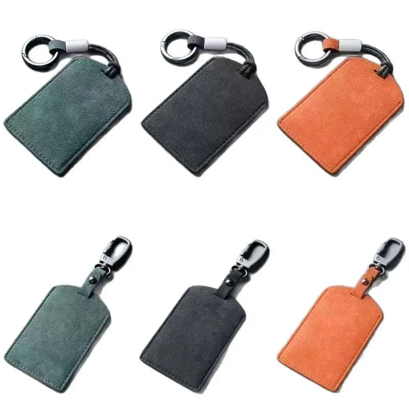 PVC NFC Card Holder With Flip Top For Car Velvet Protective Portable 2 Card Storage Ideal For Car Keys And IDs