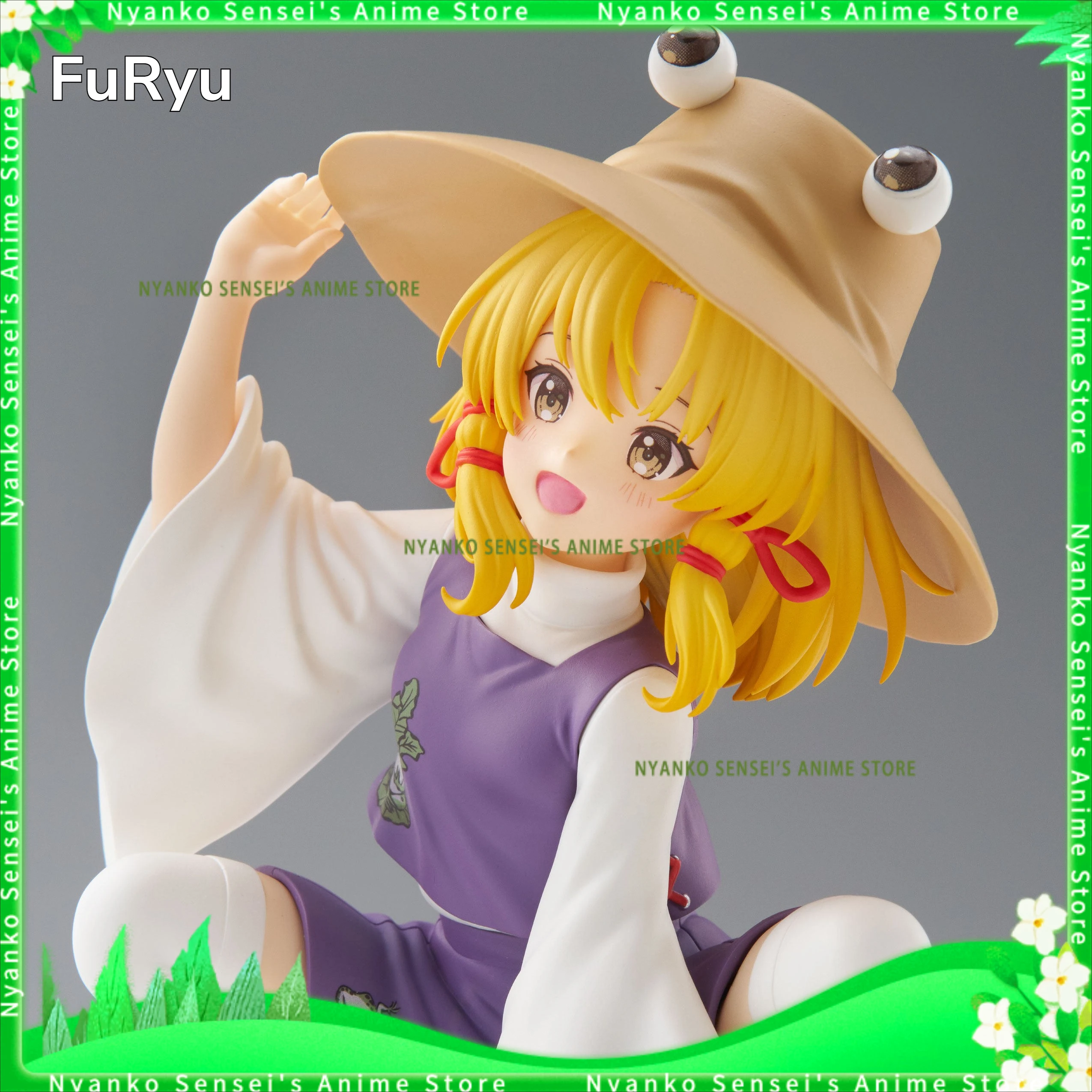В наличии: Фигурка FuRyu Noodle Stopper Touhou Project Суако Мория, 10 см, аниме-модель, игрушка-кукла, модный настольный коллекционный предмет
