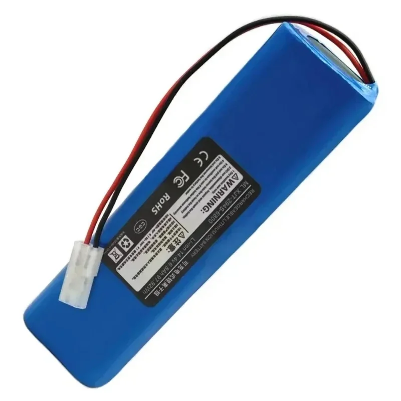 Batería de Robot para aspiradora Ikohs Netbot LS23, 14,8 V, 6800mAh, Inr18650, M26-4s2p, 4 en R1, 9/66-2