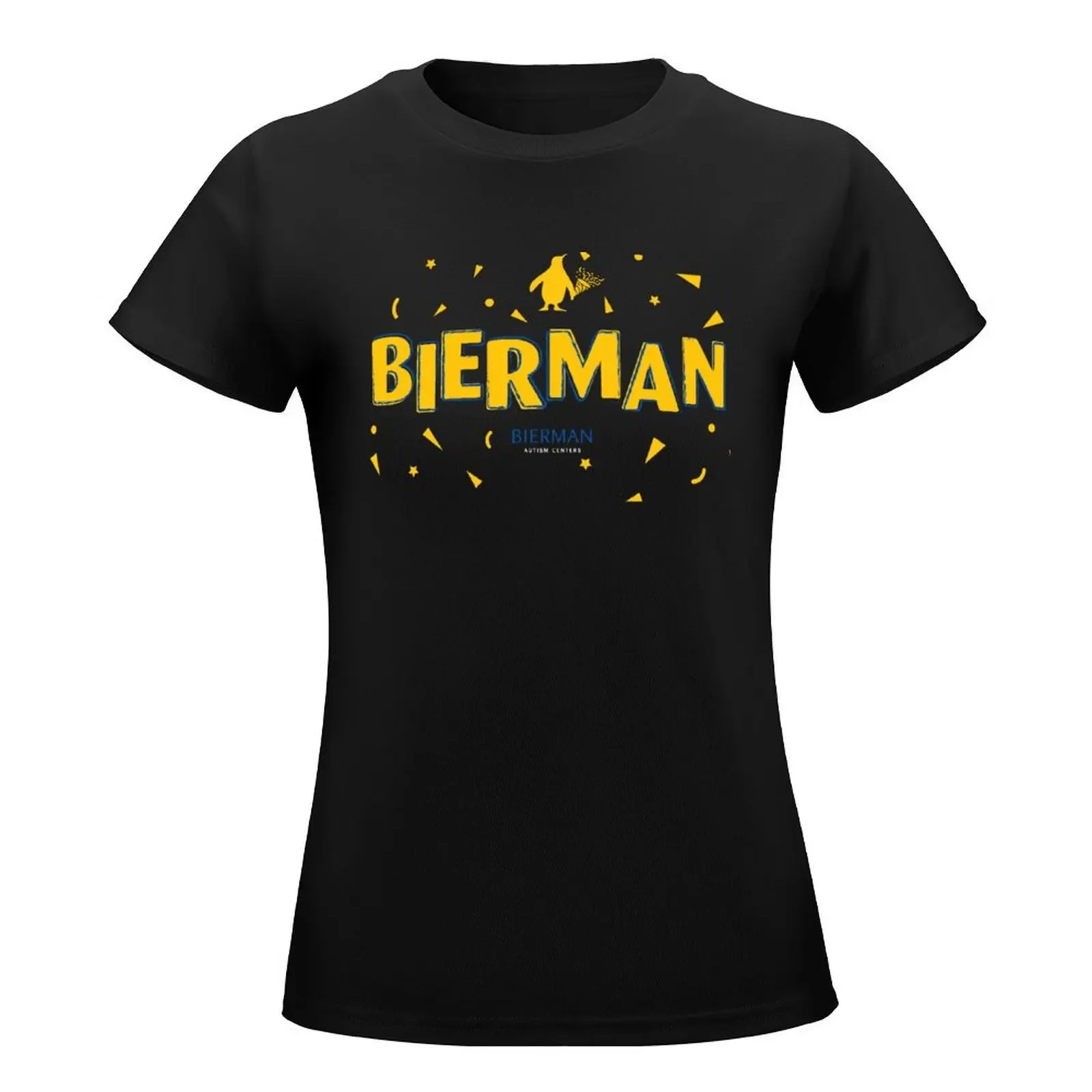 Bierman Celebration T-Shirt female tees kawaii clothes t shirts for Women