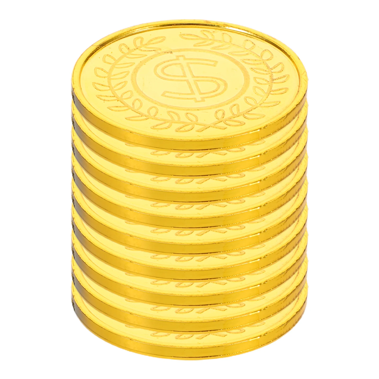 

200Pcs Pirate Plastic Treasure Coins Gold Pretend Money Tokens Classroom Reward Party Favor Treasure Hunt Supplies