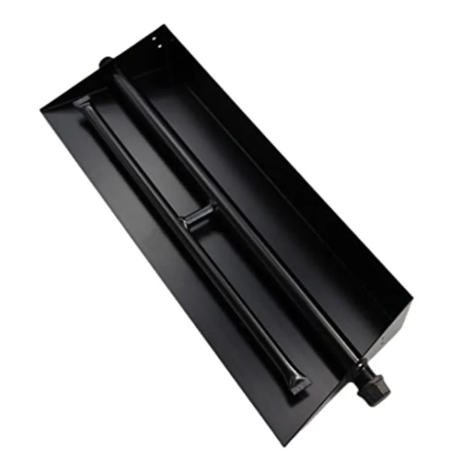 

24"Burner Pan for Gas Fireplace Gas Fireplace Burner Gas fire pits Gas Logs Propane Burner Appearance Patent applied