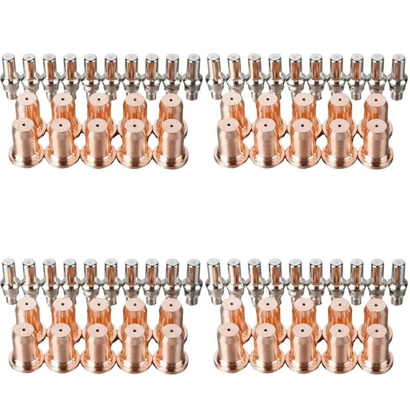 kit-economico-80-pezzi-elettrodi-ipt-60-pt-60-ipt-40-pt40-e-ugelli-52582-51313p-per-torcia-taglio-plasma-ugello-11mm