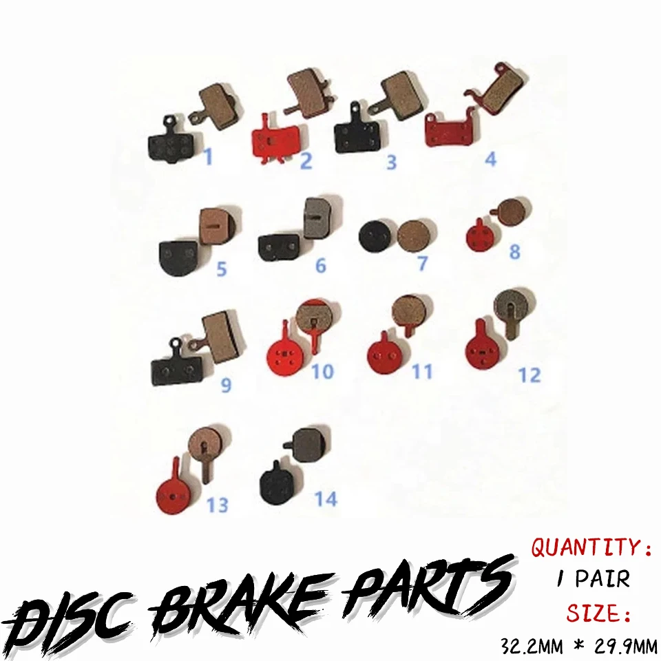 New durable Bike Ceramic bike disc brake pads Replacement Compatible with Hayes Stroker RYDE, Dyno Sport