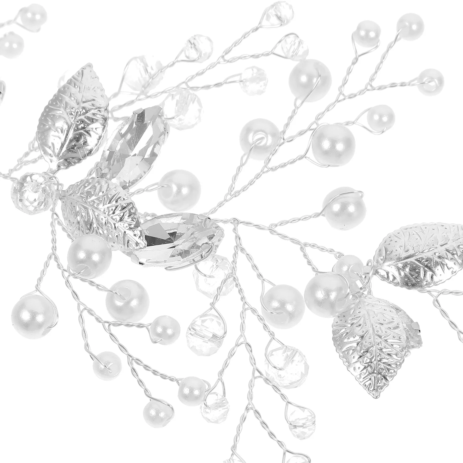 

Элегантный легкий ободок для волос из цинкового сплава с жемчугом и стразами, свадебный аксессуар для невесты, для женщин и девушек-подростков