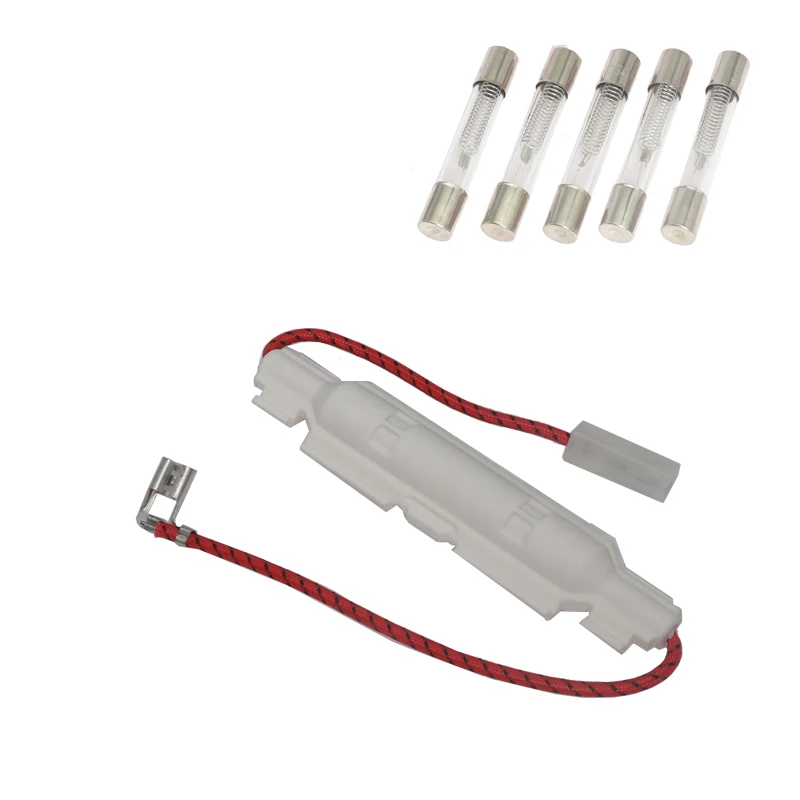 【1Set】5KV 0.85A 850mA 0.9A 900mA 0.8A 800mA 0.75A High Voltage r Microwave Ovens Universal Fuse Holder Microwave Ovens Parts