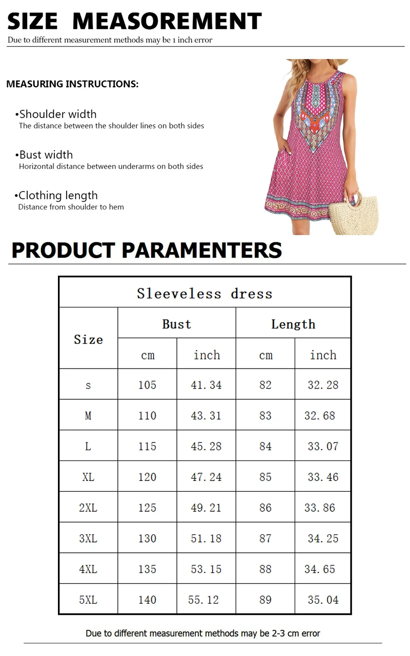 Colorful Printed Women's Dresses 2023 Summer Party Beach Daywear Casual Boho Style Sweetheart A-Line Sleeveless Tank Dresses