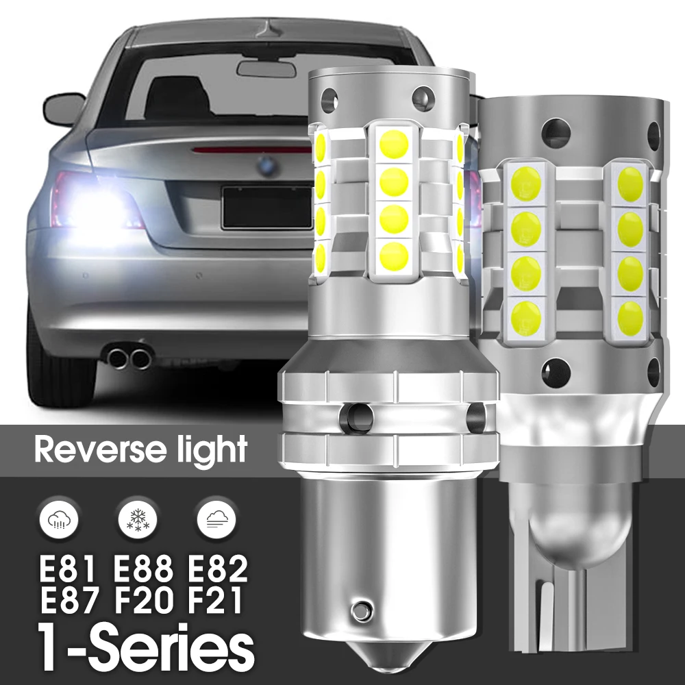 Canbus led rückfahr leuchte backup lampe 2x zubehör für bmw e81 e88 e82 e87 f20 f21 1 serie 2006 2007 2008 2009 2010 2011 2012