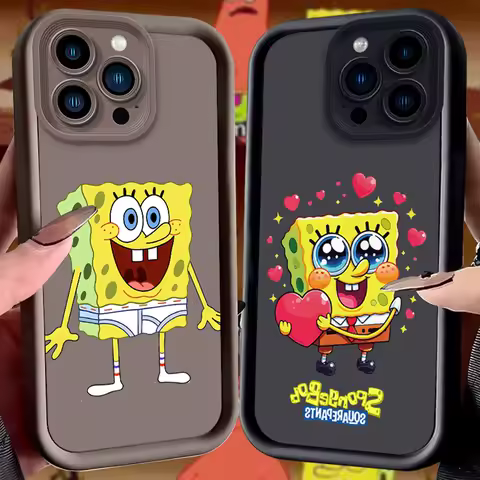 SpongeBobs Patrick Soft Case for Samsung Galaxy S24 S23 S22 S21 Ultra Plus S20 FE A54 A53 A52 A52S A51 A50 A50S A34 A33 5G Cover