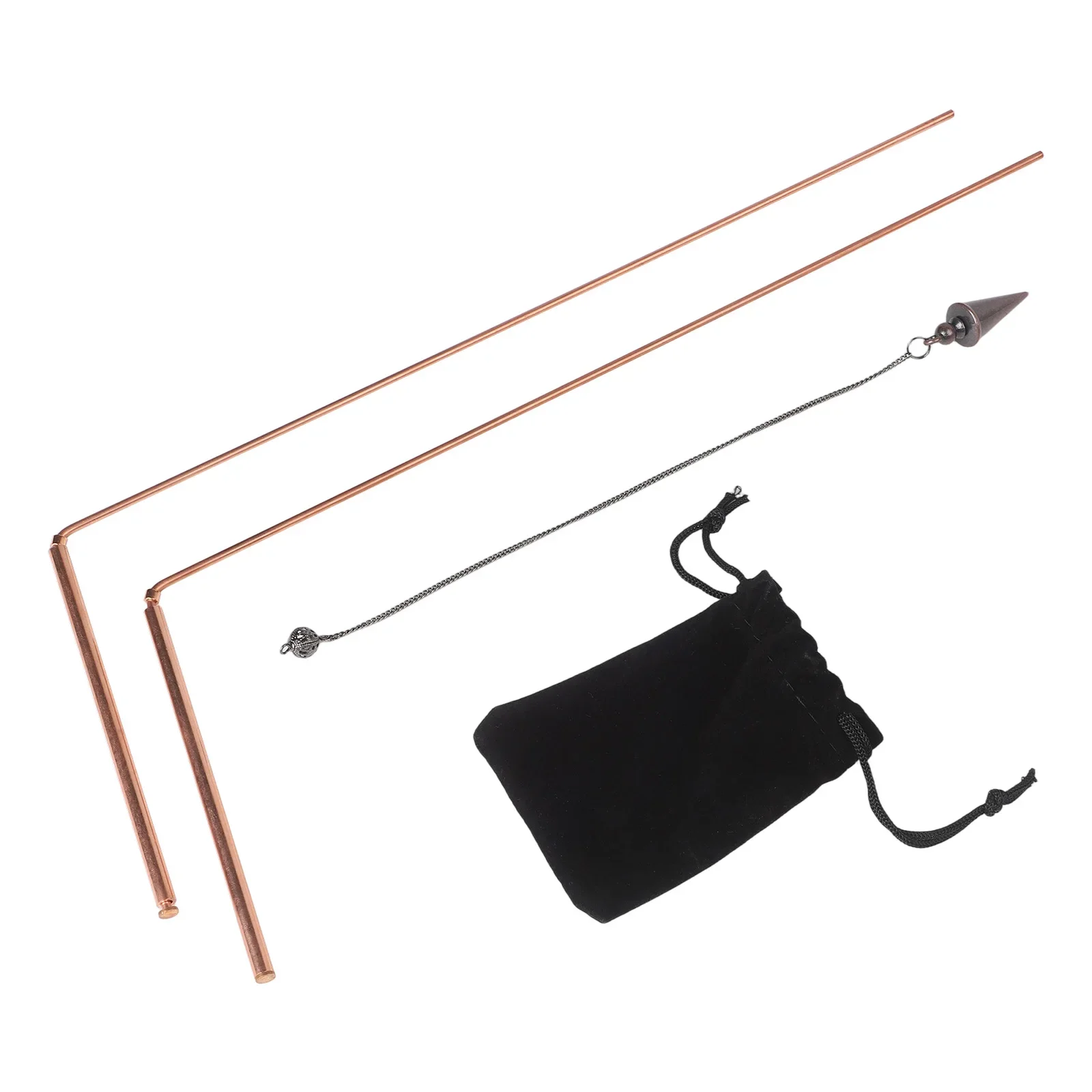 

For Crystal Pendants Copper Dowsing Rod Exploration Outdoors Copper Dowsing Rod Kit Exploration Tool Mineral Locator