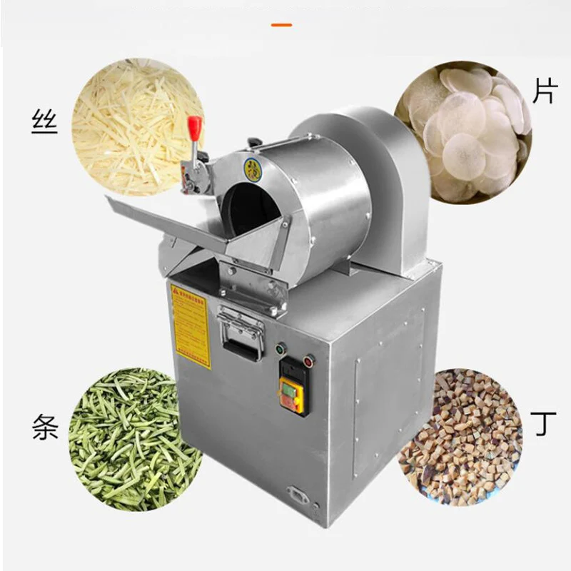 

Stainless Steel Vegetable Cutting Machine Commercial Potato Sweet Potato Apple, Tomato Slicer Machine
