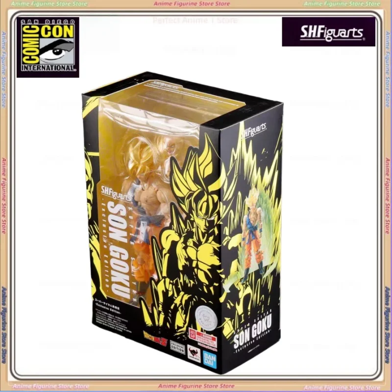 

SHF Monkey King Super Saiyan 15th anniversary venue limited hand puppet figure model sculpture ornaments gifts