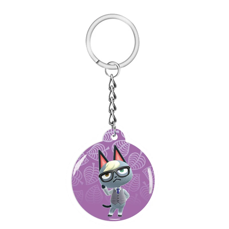 Animal Crossing NFC Epoxy Key Ring Keychains Marshal Raymond