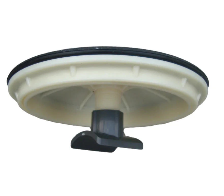 215 260 300 Fine Bubble Air Disc Diffuser Micro Rubber Bubble Air Aeration Aerator With A DN50 PVC Connecotor