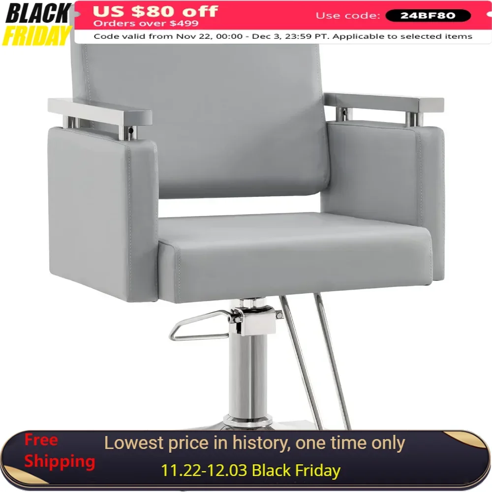 Barber Chair Styling Salon Chairs for Hair Stylist Beauty Spa Equipment, Salon Chair