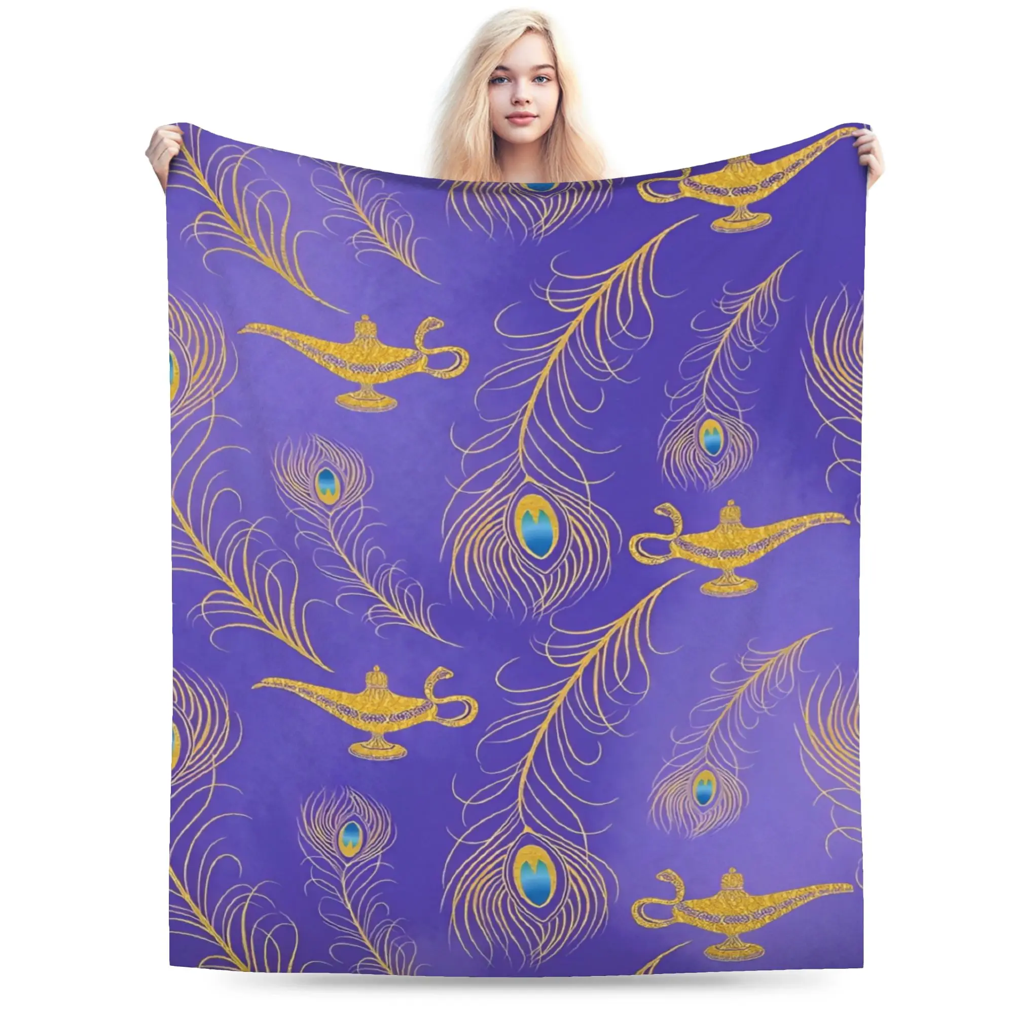 Aladdins Magic Carpet  Blankets Soft Flannel Relax Present  Throw Blankets Rug Piece