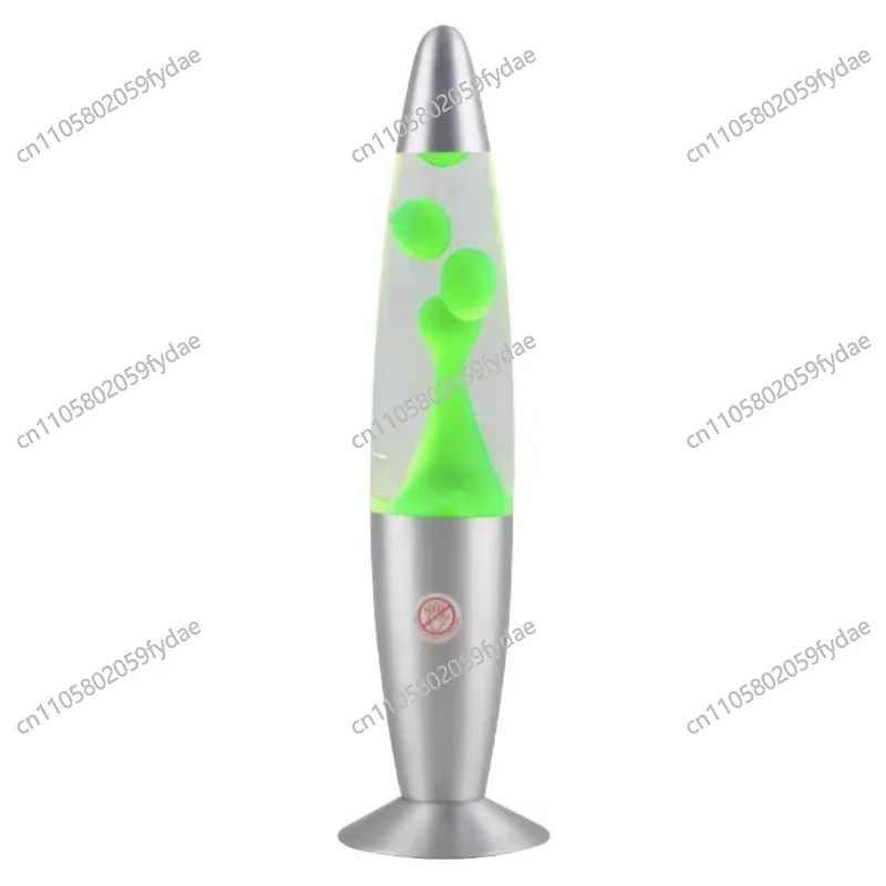 Lava Lamp Metal Bottom Waxvolcanic Lava, Creative Decorative Jellyfish