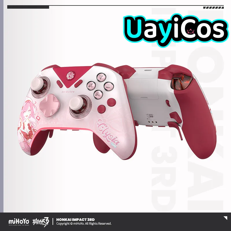 

Контроллер Elysia Competitive Elite для Honkai Impact 3, игровой геймпад, набор брелоков-значков, подарочная коробка, аниме-игрушка для детей