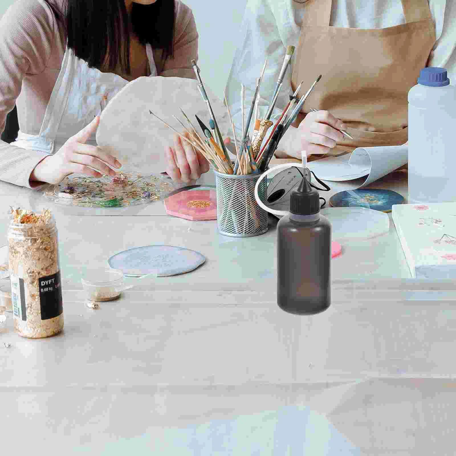 10 szt. Plastikowa butelka z końcówką igłową Kompaktowy klej do użytku domowego wielokrotnego użytku Przenośny wygodny