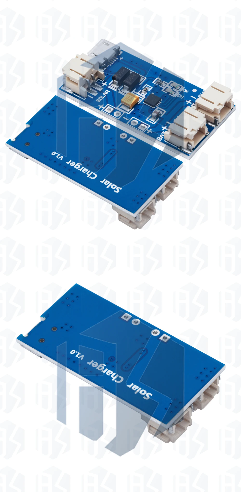 500Ma Mini Solar Lipo Ladegerät Bord CN3065 Lithium-Batterie Ladung Chip DIY Outdoor Lade Board Modul Für Arduino – Detail 22