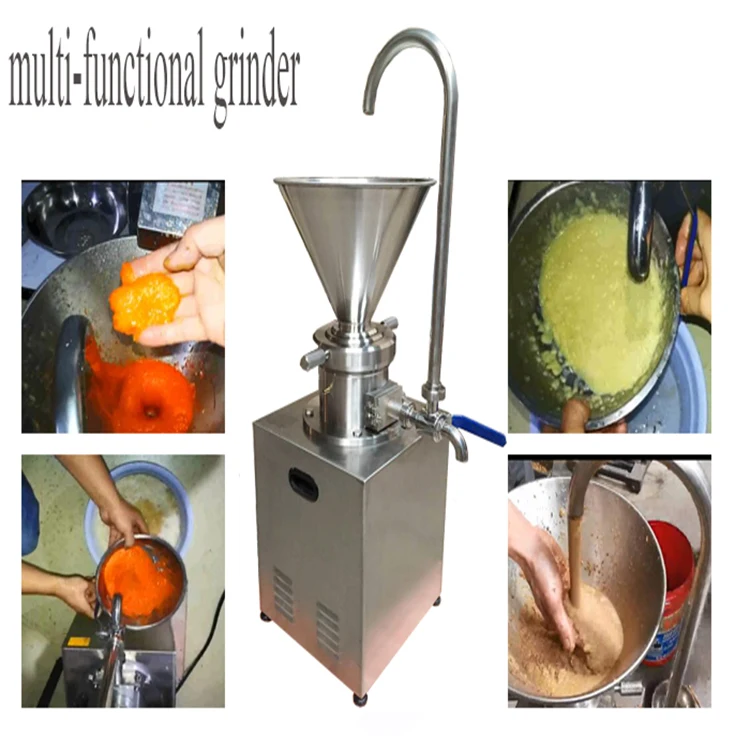 عالية الجودة الفولاذ المقاوم للصدأ الكاكاو البندق الشيا زبدة الفول السوداني الصحافة آلة الطحن #6