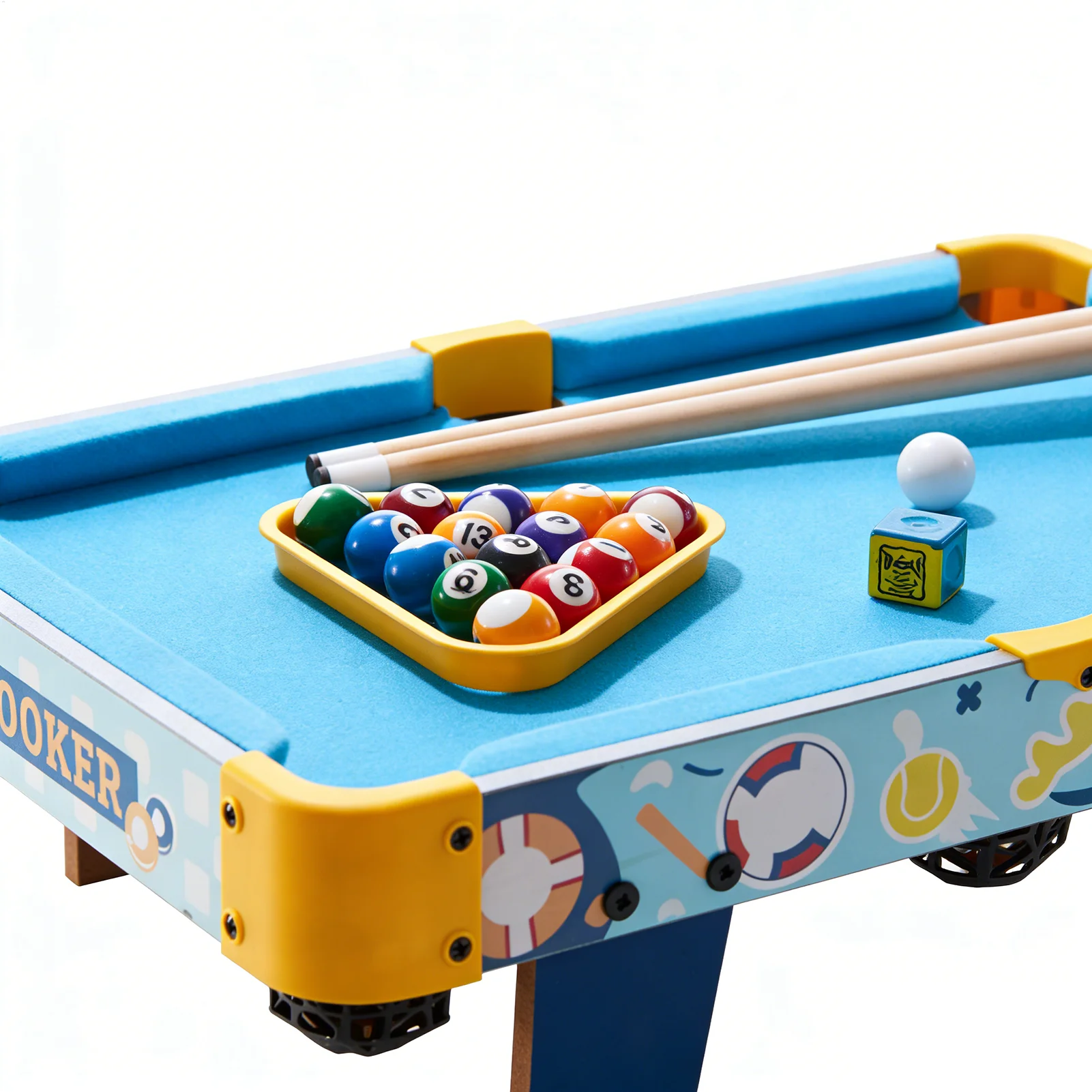 

Pool Table For Kids Funny Foldable Educational Toys Tabletop Billiard Toys Kids Pool Table Set For Adults Family Home Indoor