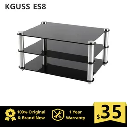 KGUSS ES8 Exquisite acrylic frame HIFI amplifier amp decoder frame rack transparent equipment