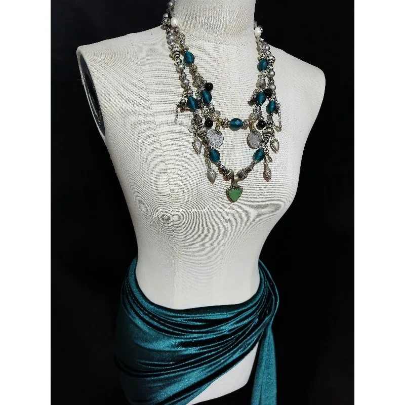 Trajes de dança do ventre tribais de fusão personalizados com maior elasticidade muito boa