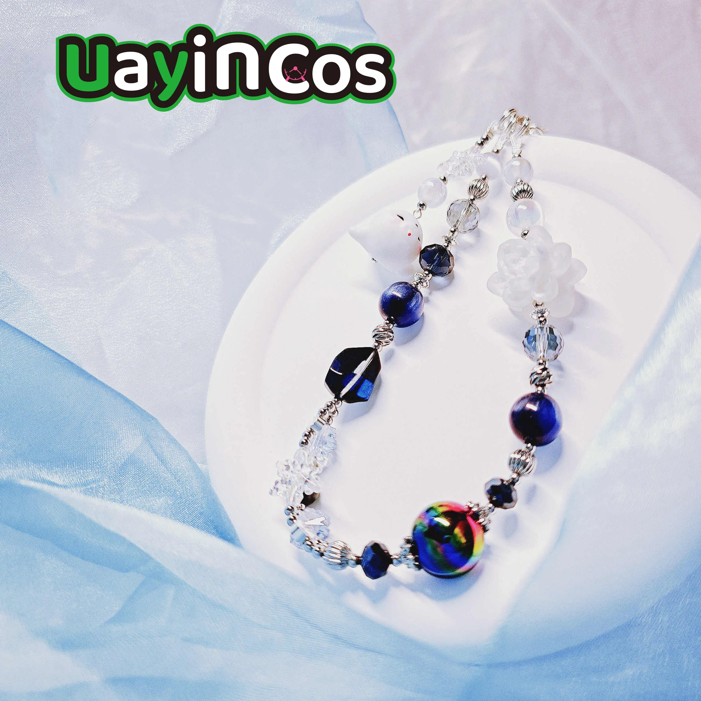 

Love and Deepspace Zayne Fashion CuteStuffed Chain Keyring Bag Pendant Keychain Accessories Prop Anime Figure Toy Jewelry Gift