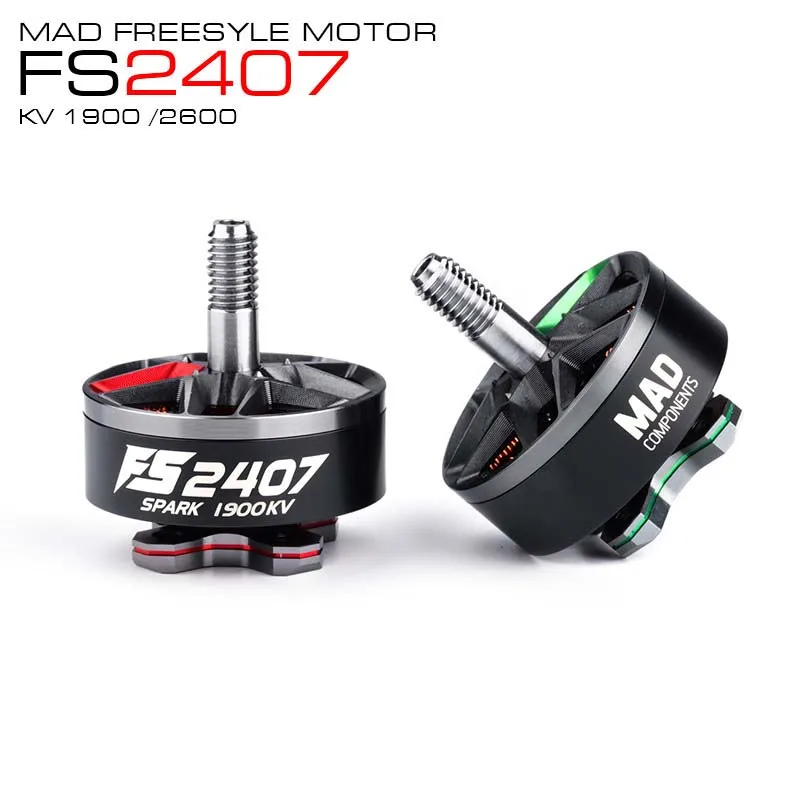 MAD 5-inch Cross-Country Drone Spark FS2407 Drone Motor FPV Brushless Model Aircraft