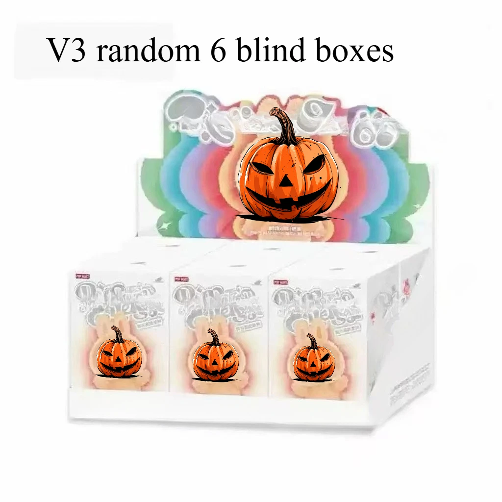 Regalo de cumpleaños sorpresa llavero caja réplica kawaii monster raba caja ciega serie PVC macarrón colgante muñeca de vinilo