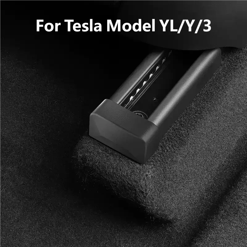 Rear Seat Slide Rail For Tesla Model YL/Y/3 2025 2026 Accessories Seat Slide Rail Corner Edge Protector Cover Protect Guard Plug