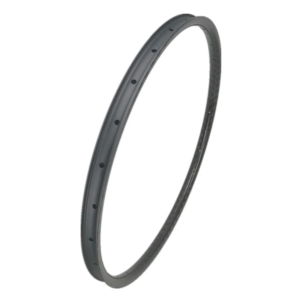29er Carbon MTB Rim 30 34 36mm Width MTB Carbon Rim 20 25mm Depth Super Light Carbon Tubeless Symmetric MTB  Bicycle Wheel Rim