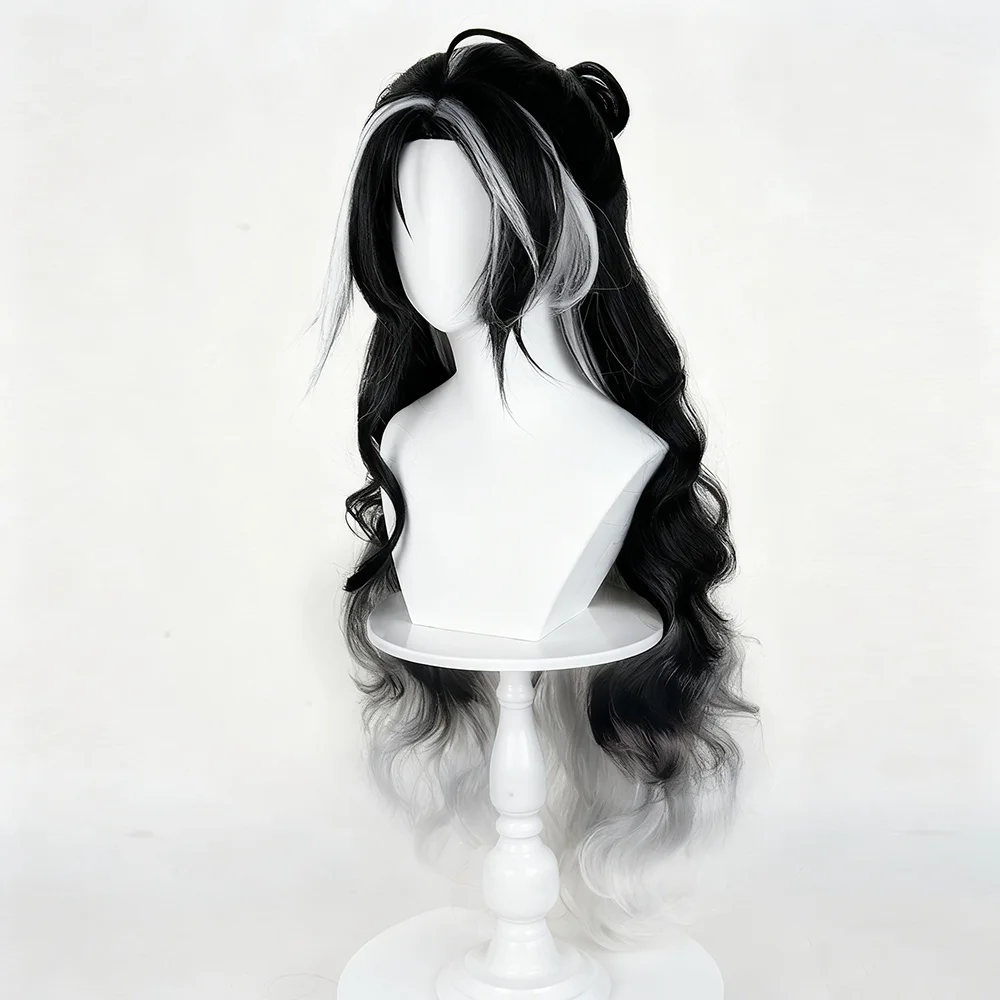 Game Arknights Mitm Wisadel Haze Cosplay Pruik Vrouwen Lolita Lang Haar Hittebestendige Synthetische Pruiken Halloween Carnaval Prop