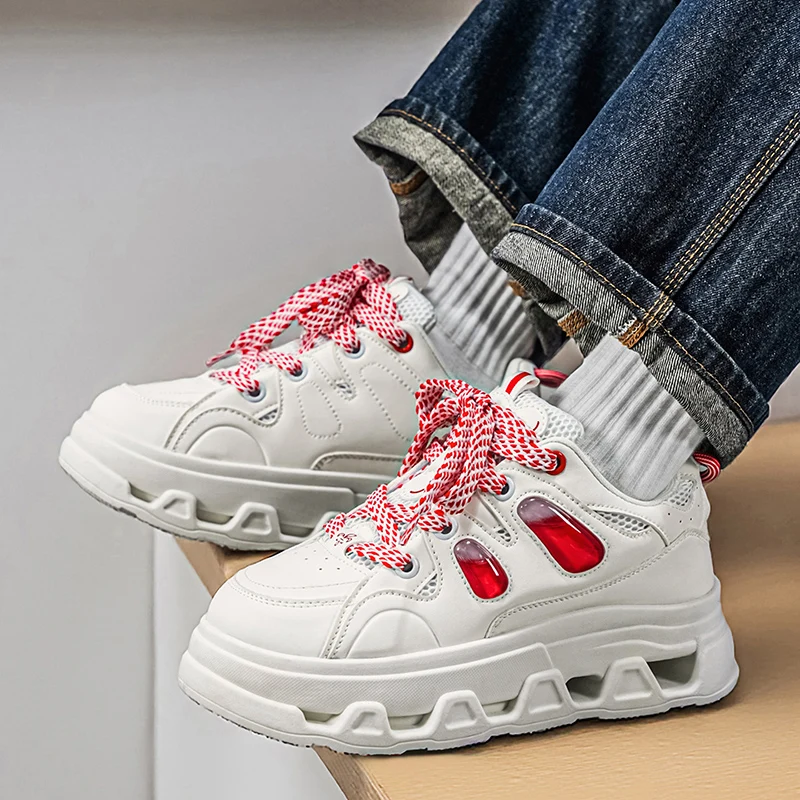 

2026 board shoes niche thick sole comfortable sports casual breathable versatile trendy shoes men's shoes fashionable