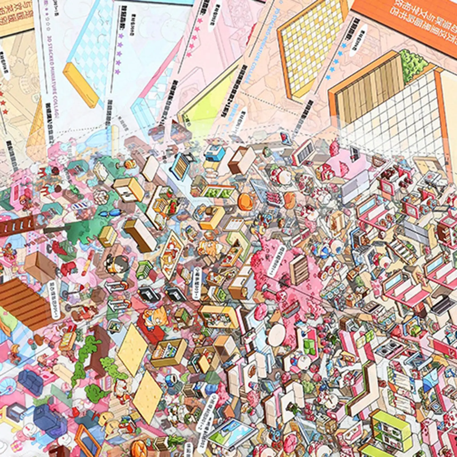 اصنع ملصقات المشهد الخاص بك ثلاثية الأبعاد تأثير دفتر الشارات حساب اليد الشارات للأطفال المراهقين الكبار الفصول الدراسية حفلة لصالح الحرفية