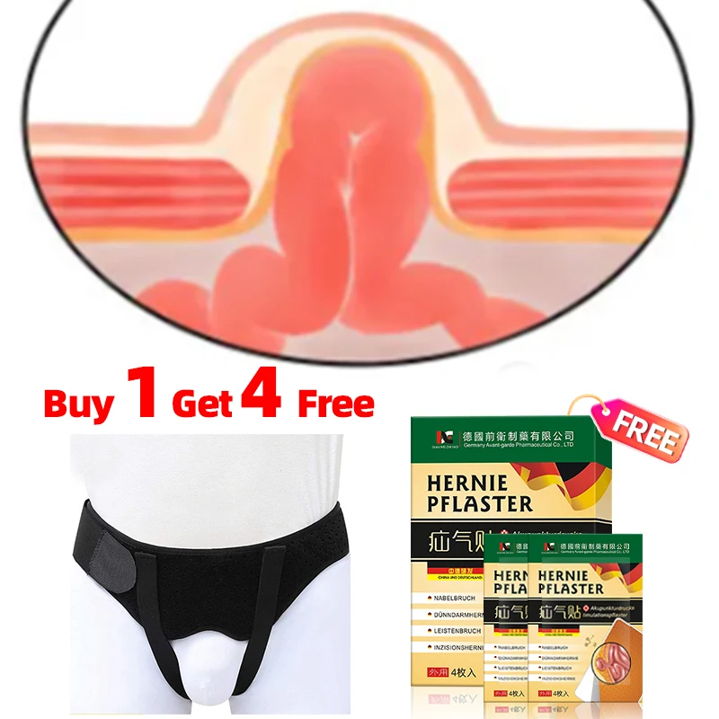 

Hernia Belt With 2 Removable Compression Pad Support Adjustable Inflatable Adult Men Inguinal Groin Pain Relief Patch Hernia Bag