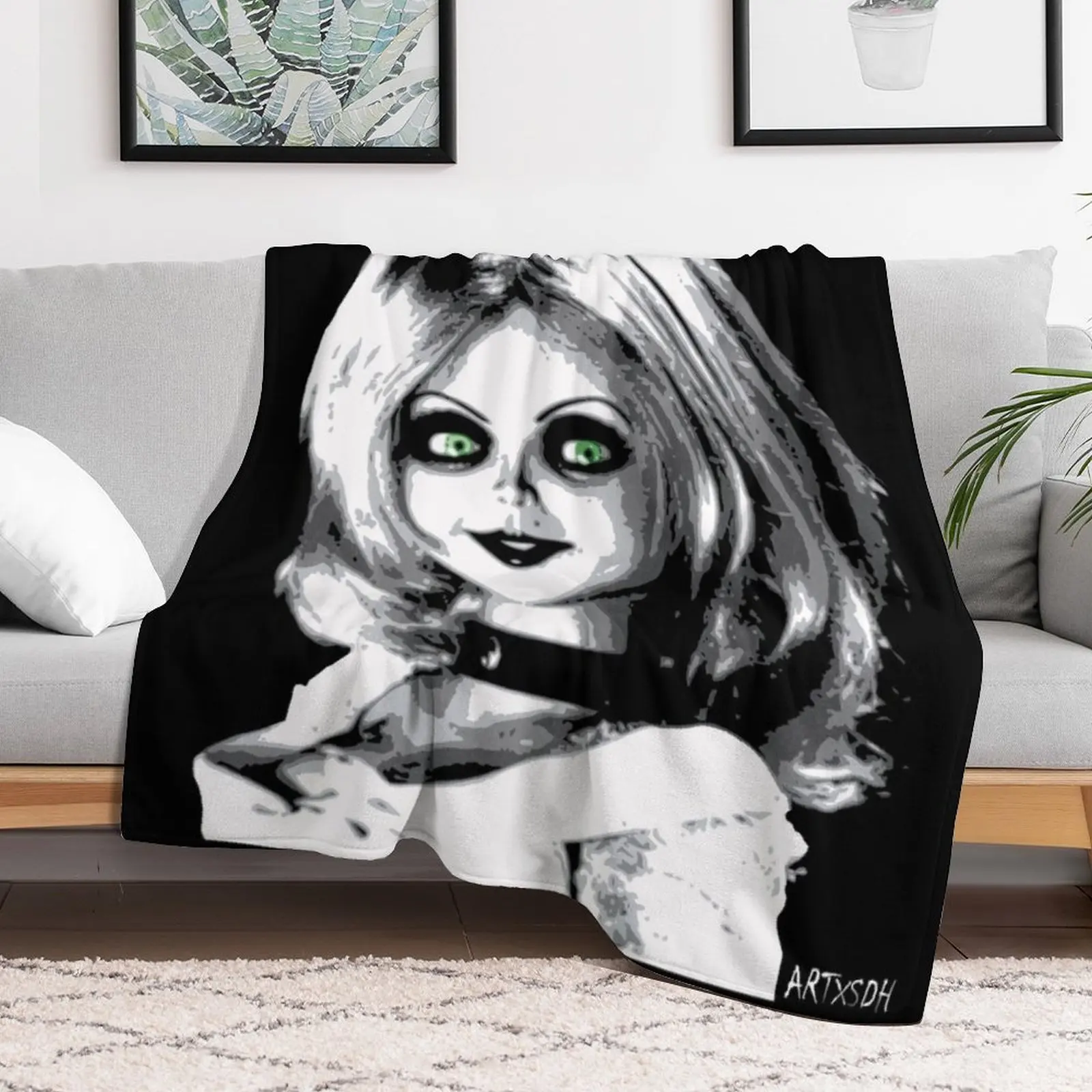 Bride of Chucky Throw Blanket Luxury St Blankets For Bed Blankets