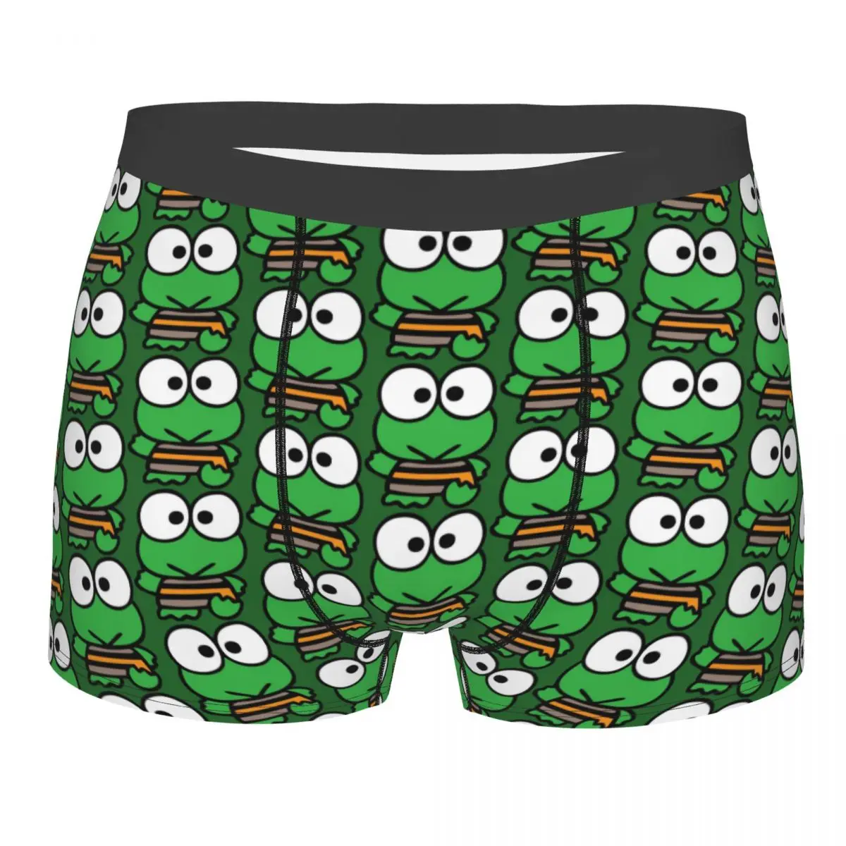 

Custom KeroKeroKeroppi Cartoon Boxers Shorts Mens Briefs Underwear Novelty Underpants