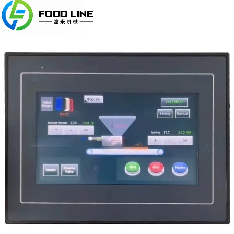 Table Top Small Semi Automatic Chocolate Gelatine Jelly Hard Gummy Sugar Pouring Make Machine