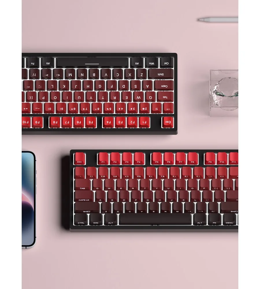 Hongyun Dangtou pro keycap side engraving light-transmitting PBT dipping and dyeing process does not fade the original factory