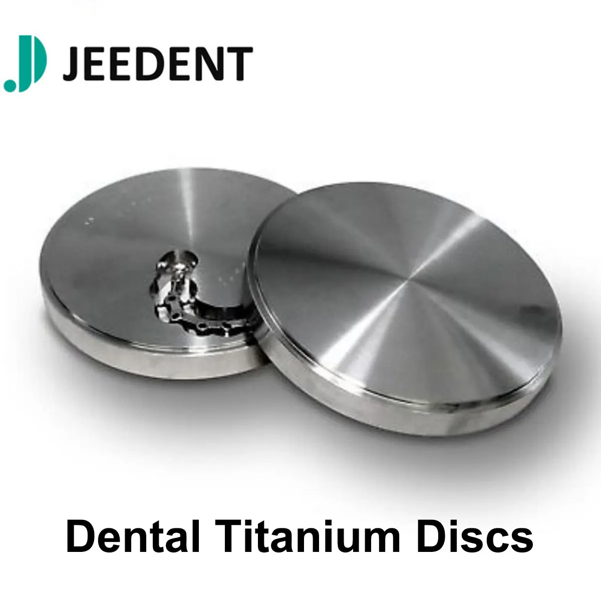 JEEDENT GR2/5 Dental Titanium Disc 98mm - Titanium Alloy CAD CAM Material for Implant Abutments & Dental Lab Use