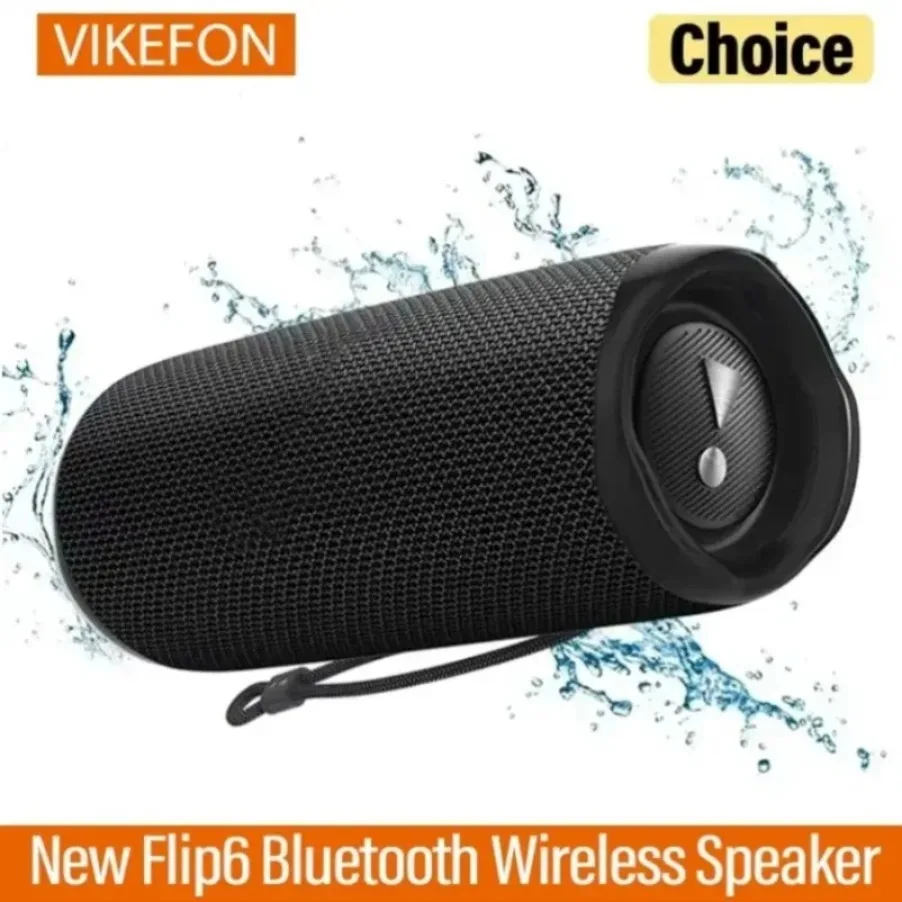 مكبر صوت محمول Flip6 يعمل بالبلوتوث متعدد الوظائف TWS Audio Caixa De Som مضخم صوت خارجي لاسلكي للمسرح المنزلي مكبر صوت مزدوج