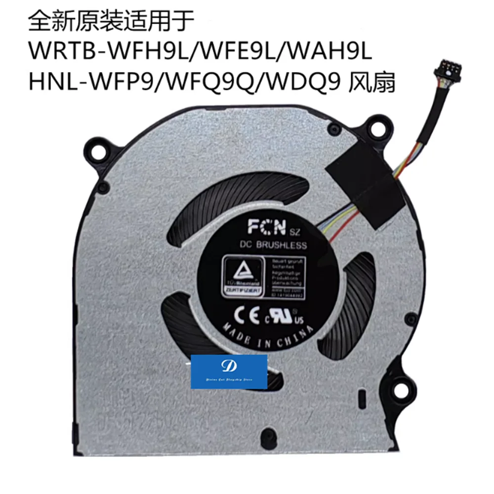 FOR Huawei MateBook 13 14 2020 2021 Ryzen Edition HNL-WFQ9 KLVL-WFH9 Fan