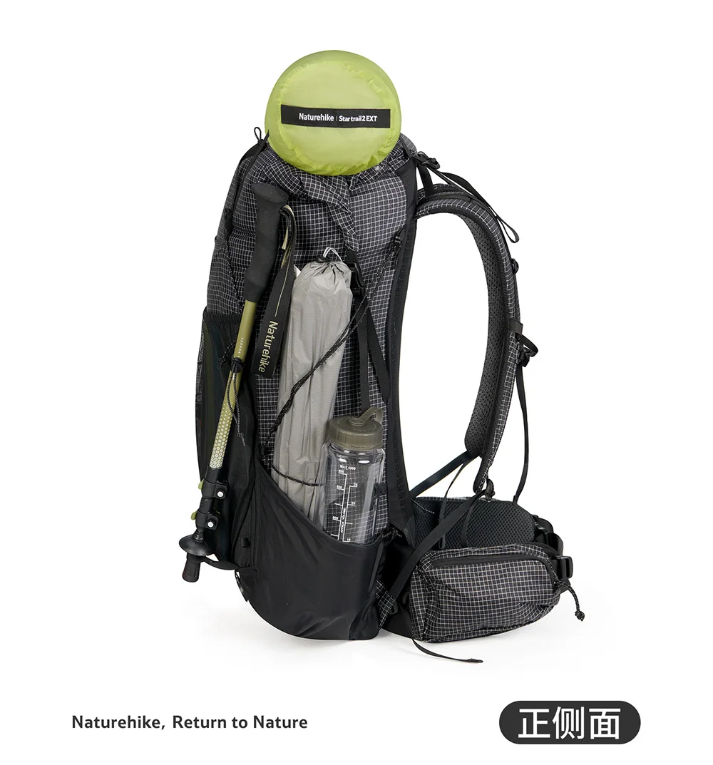 Naturehike 2026 Neuer Rock 60L Wanderrucksack Outdoor Multifunktionales Montagesystem Wasserdichter Regenschutz Erweiterbarer Rucksack – Detail 11