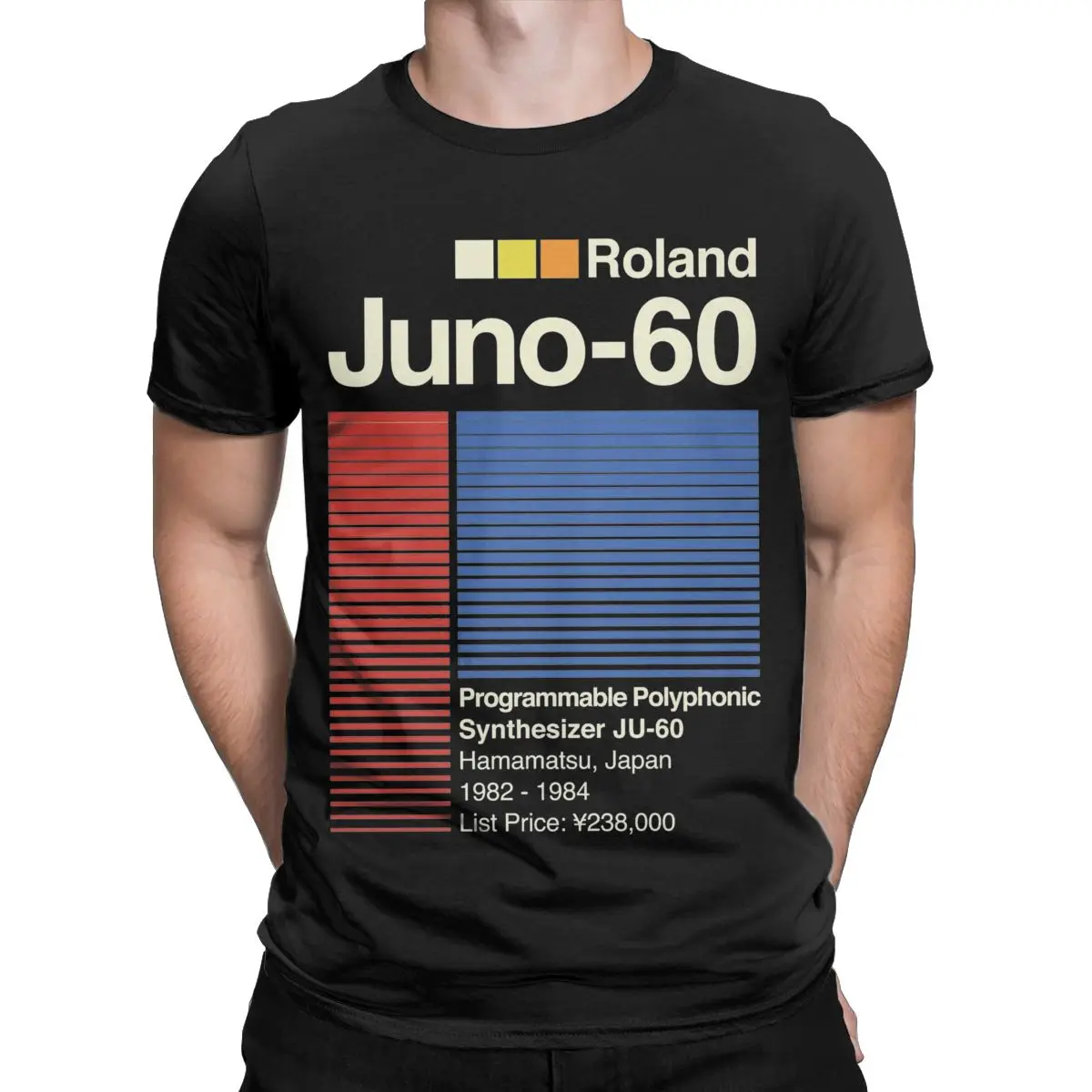 Men Juno 60 Horizontal Roland T Shirt Cotton Clothing Novelty Short Sleeve O Neck Tee Shirt Gift T-Shirt